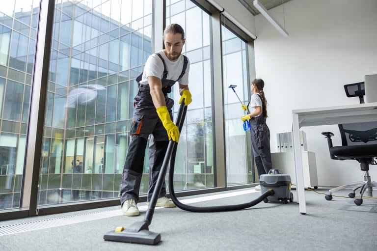 Conference room vacuum cleaning